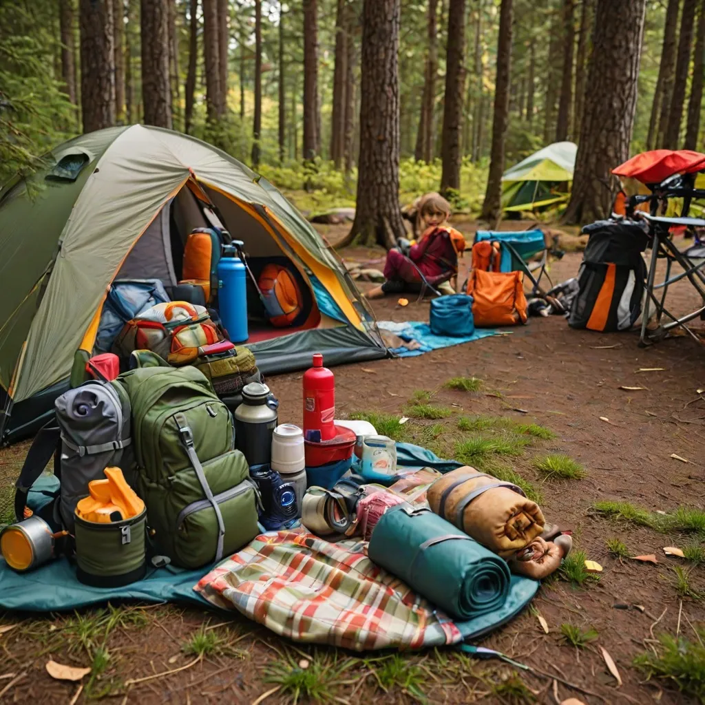 Co zabrać pod namiot z dziećmi? Praktyczne porady