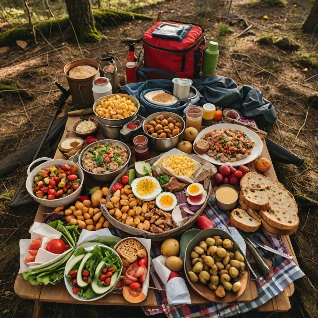 Jakie jedzenie zabrać pod namiot? Szybkie i praktyczne rozwiązania